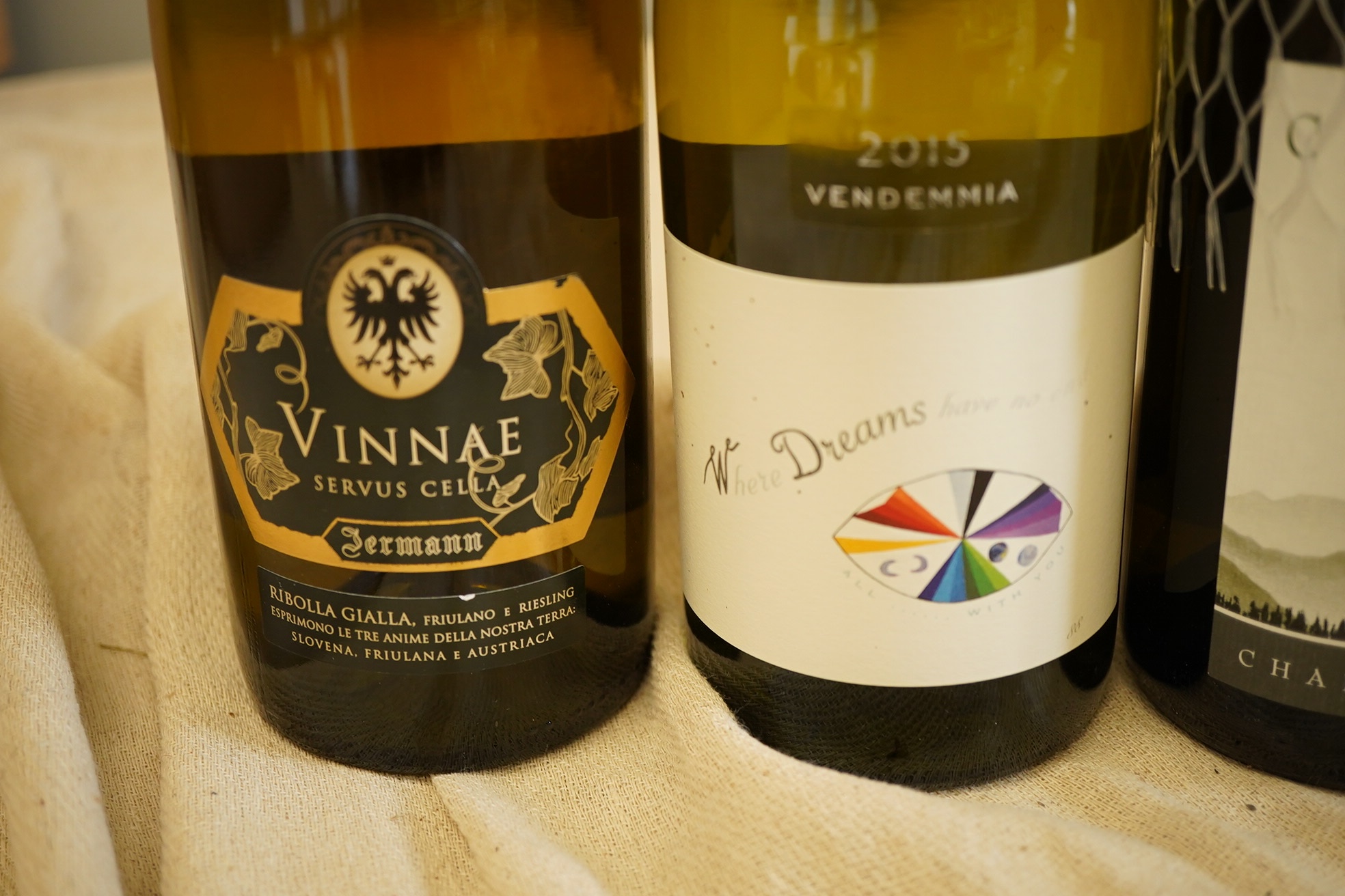 A mixed parcel of white wine